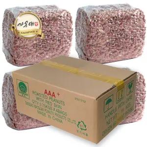 [가온애] 대용량 볶은땅콩 (3.75kg x4개) 1박스 / 땅콩 볶음땅콩 대용량땅콩 업소용땅콩 업소용과자 견과류