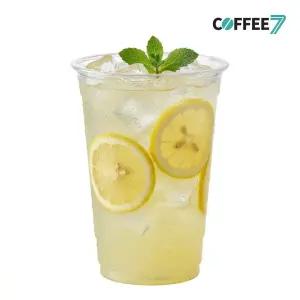 커피세븐 (아이스컵-국내) 580ml (20온스) 투명컵 PET컵 98파이 1000개