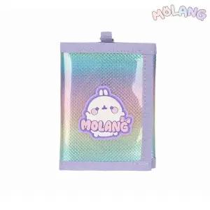 몰랑 홀로그램 3단 목걸이 지갑 여아 어린이 키즈 유아동 몰랑이