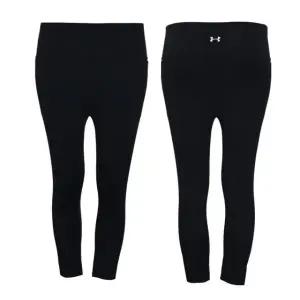 언더아머 여성 메리디언 크롭 하이라이즈 타이즈 레깅스 1355915-001