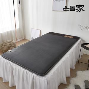 온돌가 전기매트 프리미엄 다크그레이 싱글 전체난방 100x200 전기장판 온수매트
