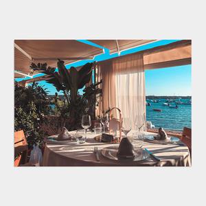 멜팅스튜디오 50*70액자세트, BreakfastOfSea+블랙, 1개