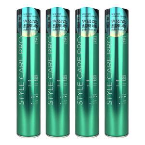 미쟝센 초강력 세팅 헤어 스프레이 스트롱 홀드 300ml 4개