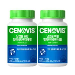 세노비스 남성을 위한 멀티비타민미네랄, 60캡슐, 60일분, 2개
