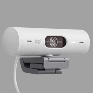 [국내정품] 로지텍 코리아 브리오 500 웹캠 캠 카메라 화상 줌 PC 컴퓨터 방송용 방송 화이트