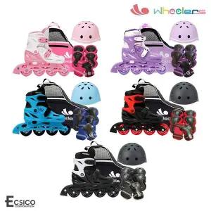 [휠러스] 에이스2 인라인스케이트세트 휠러스인라인 스케이트