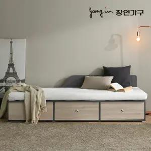 장인가구 피콜로G 1인용 소파형 데이베드 수납침대(프레임)_착불