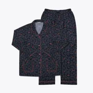 [롯데백화점]보디가드 다크그레이 레이온나염 여성 파자마 세트 BGWNZ101