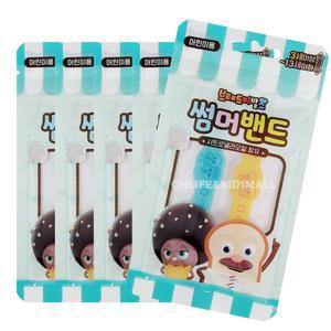 브레드이발소 썸머밴드 2개입 x 5팩/어린이 팔찌 캠핑 야외 캐릭터 시트로넬라오일