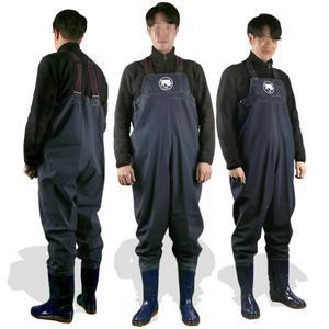 바론 갯벌체험 해루질 체스타 가슴장화 230-290mm /작업용