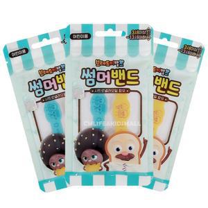 브레드이발소 썸머밴드 2개입 x 3개 /팔찌 여름 야외 키즈 캐릭터 시트로넬라오일