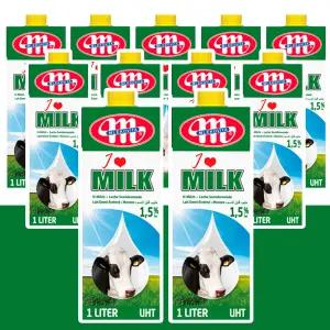 저지방 믈레코비타 멸균우유 1L 12팩 폴란드 수입멸균 카페우유