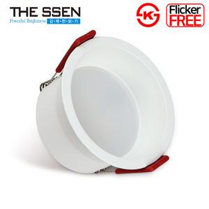 더쎈 LED 다운라이트 에코 온스 3인치 8W 플리커프리 슬림테 움푹 매입등