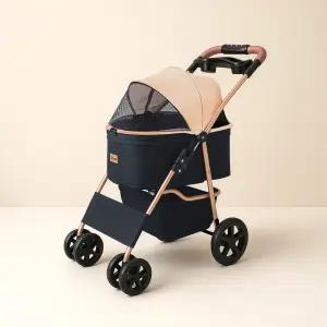레토 강아지유모차 애견 개모차 경량 원터치 퀵폴딩