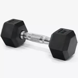 이고진 고무육각 덤벨 아령 5kg 1개 클럽 고무아령 웨이트