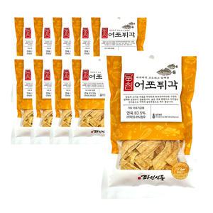 닻심 바삭한 주전부리 어포튀각 10개