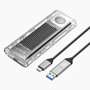 오리코 M.2 NVMe 전용 20Gbps USB3.2 GEN2 지원 C타입 쿨러내장 케이스 TCM2-G20