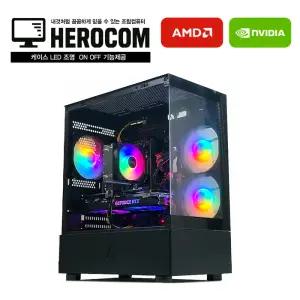 영웅 게이밍울트라 7546GT (7500F A620M 16GB D5 M2 512G RTX5060Ti 8G 어항케이스 조립컴퓨터 본체PC 데스