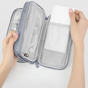 보조배터리 충전케이블 파우치 케이스 보조주머니  멀티수납 충전케이블 usb 이어폰