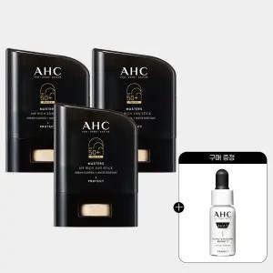 AHC 마스터즈 에어리치 선스틱 14g 3개+(증정)프로샷 세럼 5ml