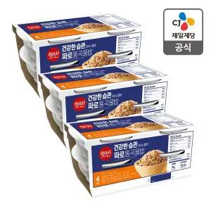 [CJ제일제당][본사배송] 햇반 라이스플랜 파로통곡물밥 190g X 12개