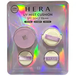 헤라 UV 미스트 쿠션 본품 15g+리필 15g+퍼프 2개 코스트코 21호 바닐라