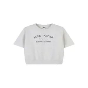 여성) 쿨테리 그래픽 크롭 반팔 맨투맨_PHF2TS2000