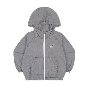 [캉골키즈](강남점)[강남]시어서커 체크 윈드브레이커 RB 0201 블랙