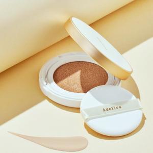 애터미 아델리카 픽싱 쿠션 (본품+리필) / 02 쿨 바닐라 (최신품)