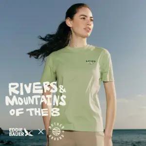 X마더그라운드 콜라보 티셔츠 4종 여성