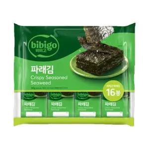 CJ 비비고 파래김 4gX16개입 전장 도시락 김