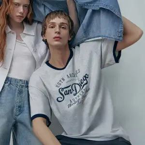 [행텐]공용 레터링 오버핏 링거 티셔츠_052(10520-031-412-03)