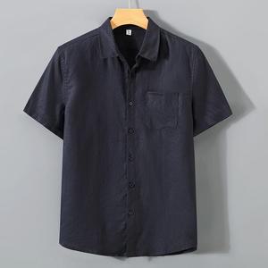 시원한 반팔 남자 린넨 셔츠 오버핏 기본핏 남방/빅사이즈/와이셔츠/옥스포드/린넨/헨리넥