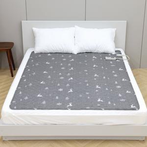 한일의료기 탄소 전기요 전기매트 2인용 워셔블 온열매트 눈꽃사슴 국내생산 더블 대