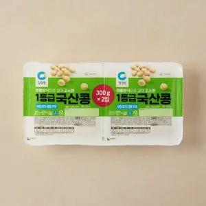 국산콩 두부 두모 300g*2