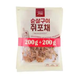 순살구이 쥐포채 400g (200g*2)