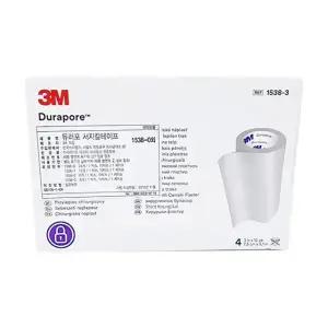 3M 듀라포 실크반창고 의료용 반창고 3인치 1538-3 4롤