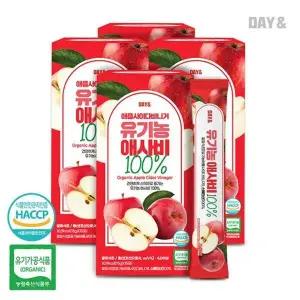 데이앤 애플사이다비니거 유기농 애사비 100 15포 4박스