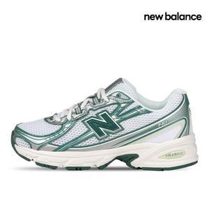 [뉴발란스] 740 화이트 마쉬 그린 남자 여성 공용 운동화 U740GR2