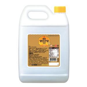 샘표 양조간장 501 대용량 가게용 5L 1개