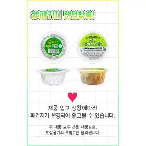 일회용 오이피클 슬라이스 업소용 오이피클 80g 100개