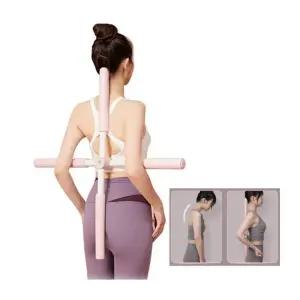 십자 요가 필라테스 스트레칭 자세고정 막대 봉 기구 /헬스용품/스틱/홈트/골반/교정기/허리/밸런스/어깨
