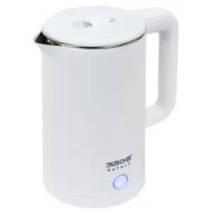 이중 전기포트 화이트 1.8L 대용량 전기 멀티 무선 주전자 티 커피포트 물끓이기 KAEK-WS1880