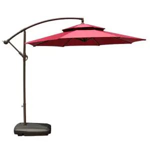 대형 파라솔 카페 그늘막 옥상 테라스 야외 정원