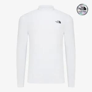 [노스페이스] [노스페이스 공식] NT7XR00B 아이스 페이스 터틀넥 긴팔 티셔츠_WHITE