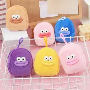 빵떡 파우치 못난이 이너 미니 휴대용 여행용 케이스 동전 코인 키링