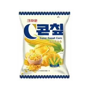 [크라운제과] 크라운 콘칩 초당옥수수 70g  16개