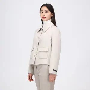 [케네스레이디](신세계 사우스시티)[BYLYNN] 플랩포켓 울캐시 숏 자켓 EGHJOK9900