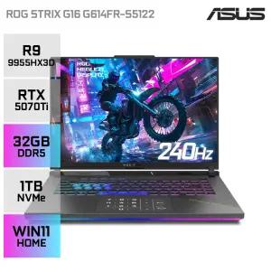 ASUS ROG STRIX G16 G614FR-S5122 라이젠9 9955HX3D RTX5070Ti 디자인 게이밍노트북 (32GB/1TB/WIN11)YO