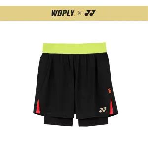 요넥스 원더플레이 남녀공용 3부 우븐 투인원 쇼츠 배드민턴 반바지 254PH002U (YONEX X WDPLY)